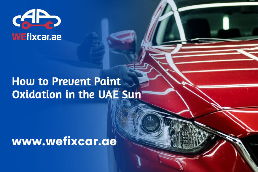 How to prevent paint oxidation