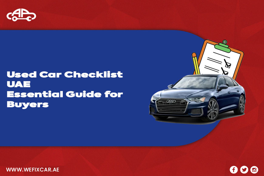 Used Car Checklist UAE