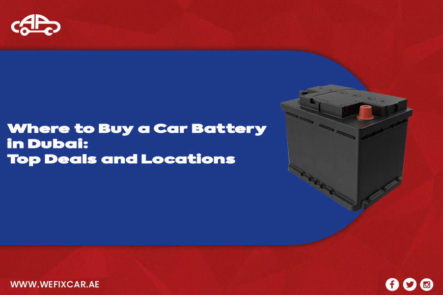 car battery dubai