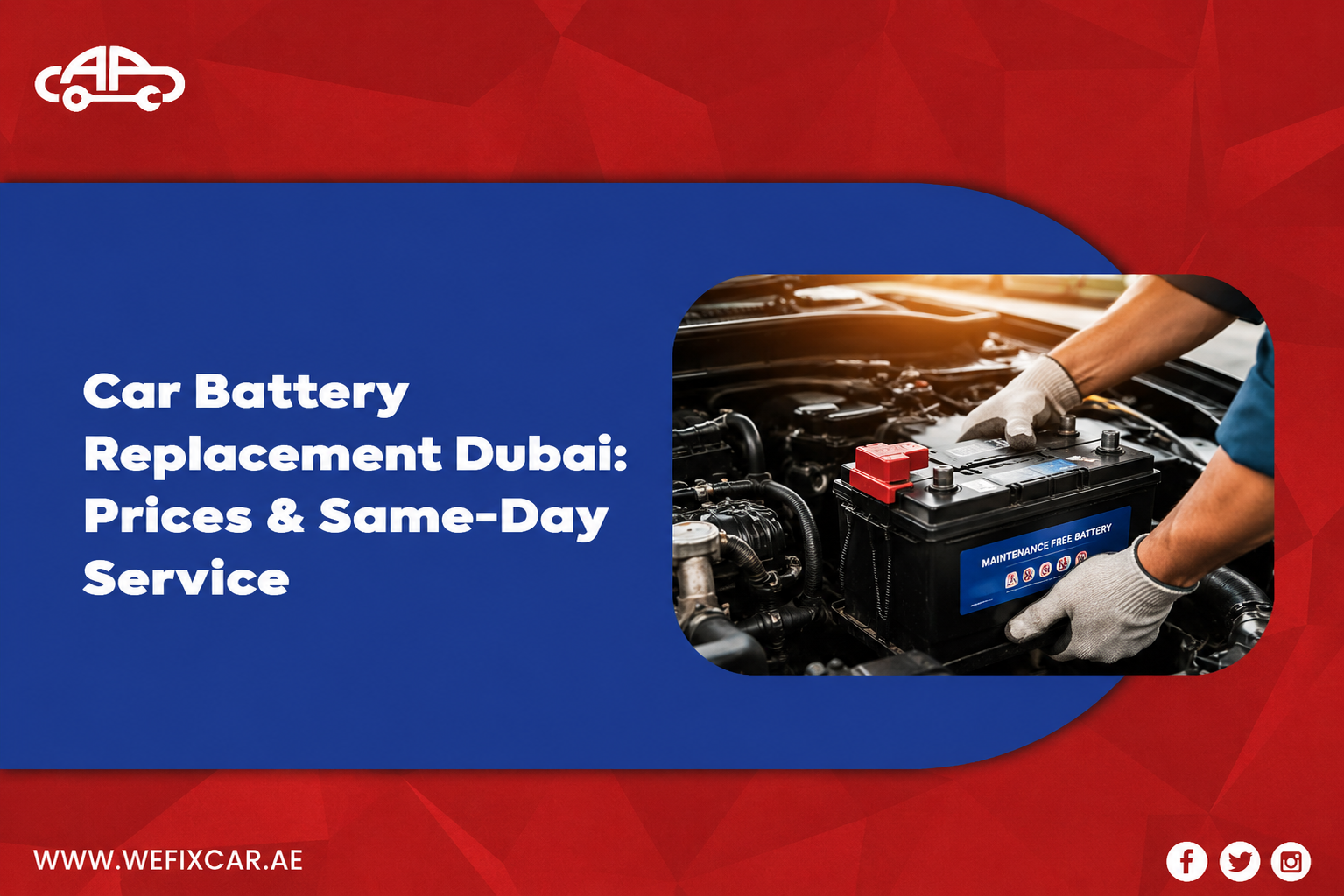 dead car battery replacement service