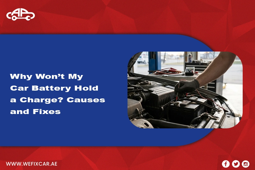 Why Won’t My Car Battery Hold a Charge? Causes and Fixes